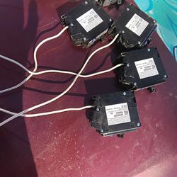 5-Pack Eaton BR 15-Amp Dual Function AFCI/GFCI Breakers
Price: $130 for the lot (or $30 each)