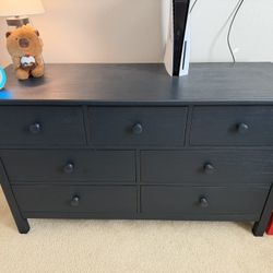 Navy Blue Pottery Barn Dresser 
