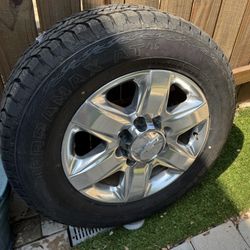 20” Factory Chevrolet Chrome Wheels