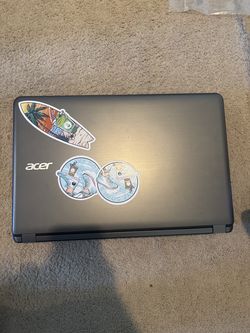 Acer Chromebook hp pro book and Lenovo IdeaPad 3 silver white and black