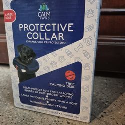 Calm Paws Lg Protective Collar- Proceeds To CARE 