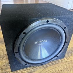 Kenwood Excelon Subwoofer with Box