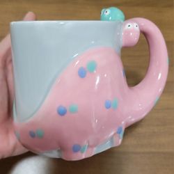 Fitz and floyd dinosaur mug