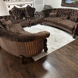 Four Piece Two Sofa And Two Chair