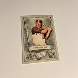 Bill Mazeroski 2021 Ginter Historical Hits Card #HH-16