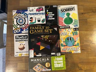 Board Games – 9 Games
