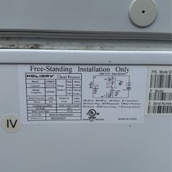 5.0 Cubic Foot Box Freezer