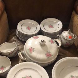 Winterling Bavaria Plate Set Incomplete 