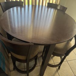 dining table with chairs