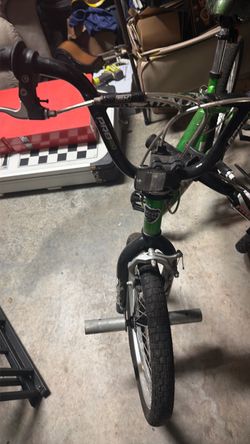 Pro 20 BMX Bike Green and Black
