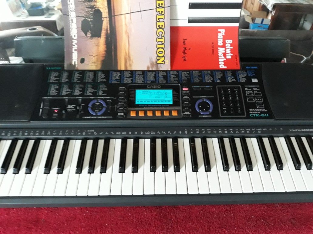 Casio 61 key piano