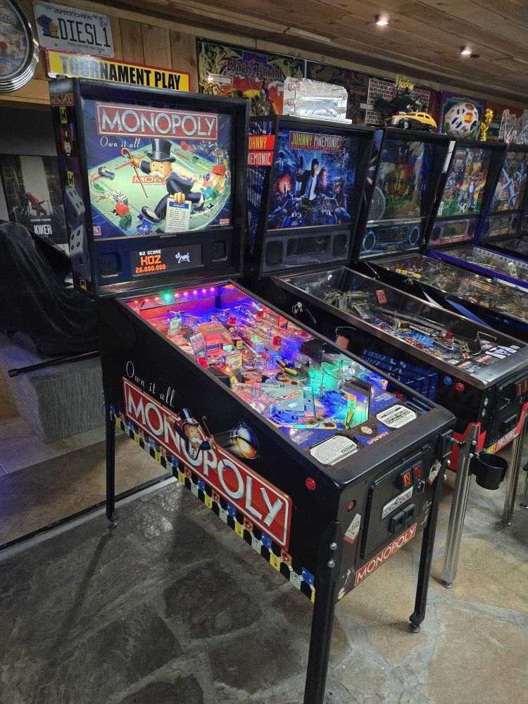 Stern Monopoly Pinball Possible Trades For Other Pins