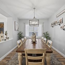 Beautiful Wood Dining Table