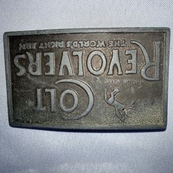 Vintage colt buckle