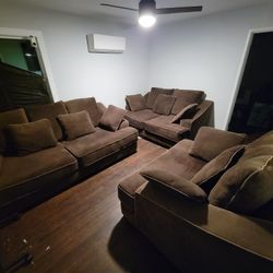 3 Piece Deep Couch Set