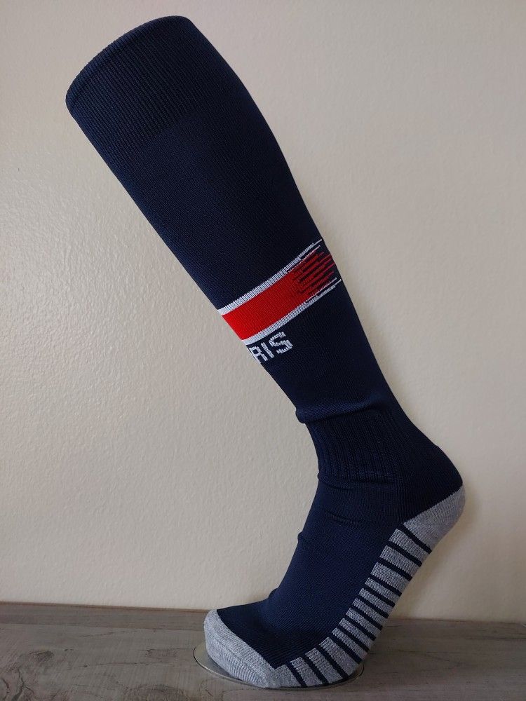 Dozen PSG Soccer Socks One Size Fits All, Soccer Uniforms 