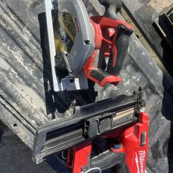 Framing Gun And circular saw