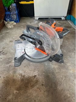 Ridgid 10” chopsaw