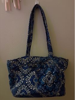 Vera Bradley Floral Quilted Tote Bag