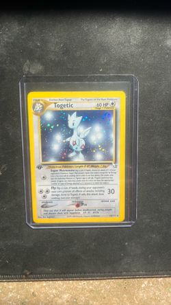 Pokemon cards togetic vintage