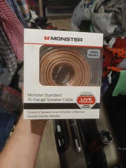 Monster Speaker Cable