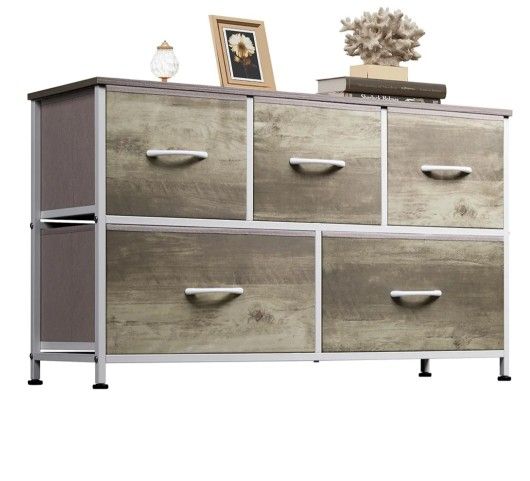 Wood Grain Style Dressers LIKE NEW