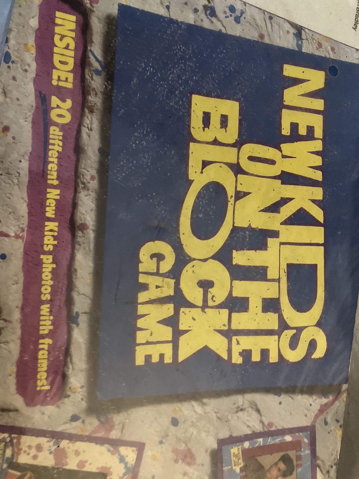 New kids on the block board game