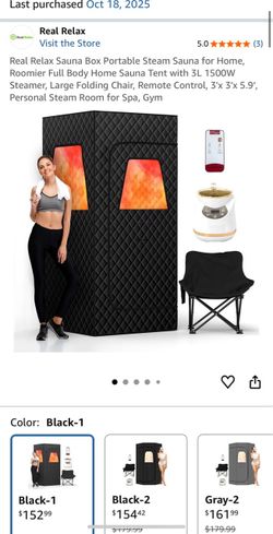 Portable Sauna