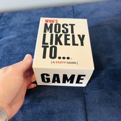 Board game- Who’s most likely to? 