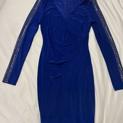 Beautiful Blue Sequined Dress