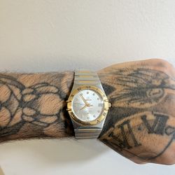 Omega Constellation 18k Watch 