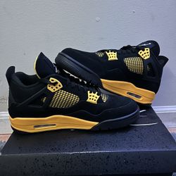 Jordan 4 Yellow Thunder 