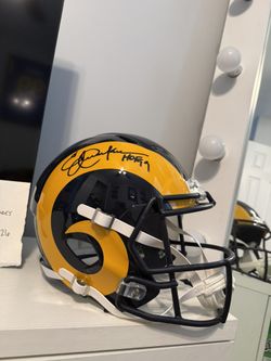 rams Autographed Helmet