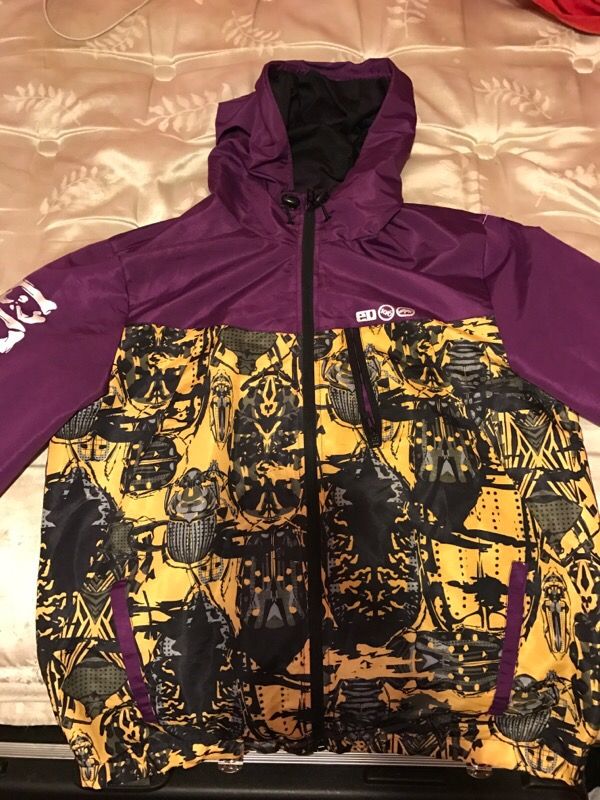 Size Large Ecko Unlimited Joey Badass "Bone Chillen" Windbreaker