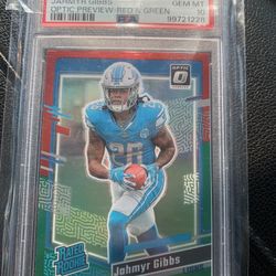 Jahmyr Gibbs Optic Preview Red And Green 