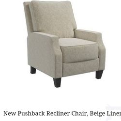Recliner Chair - New