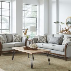 Roxanne 2 Pc Set Sofa/loveseat NEW $1300