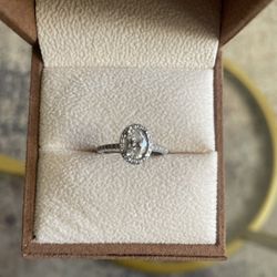 GIA Certified Lab Grown Diamond .75 Ct Engagement Ring.