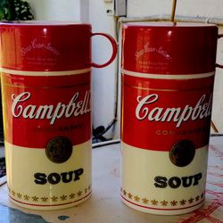 Campbell's Soup 1998 Vintage Can-tainers   (2)