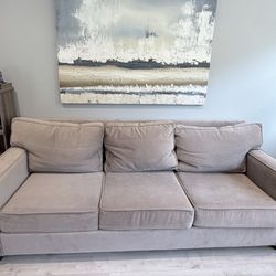 Microfiber Tan Couch