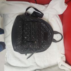 Patent Leather Black Steve Madden Mini Backpack