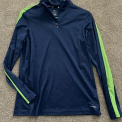 New Boys XL Athletic Quarter Zip Shirt