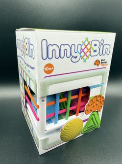 Fat Brain Toys InnyBin Sensory Shape Sorting Toy – 6 Shapes (10M+)
