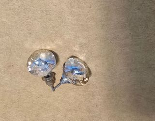 Crystal studded earrings