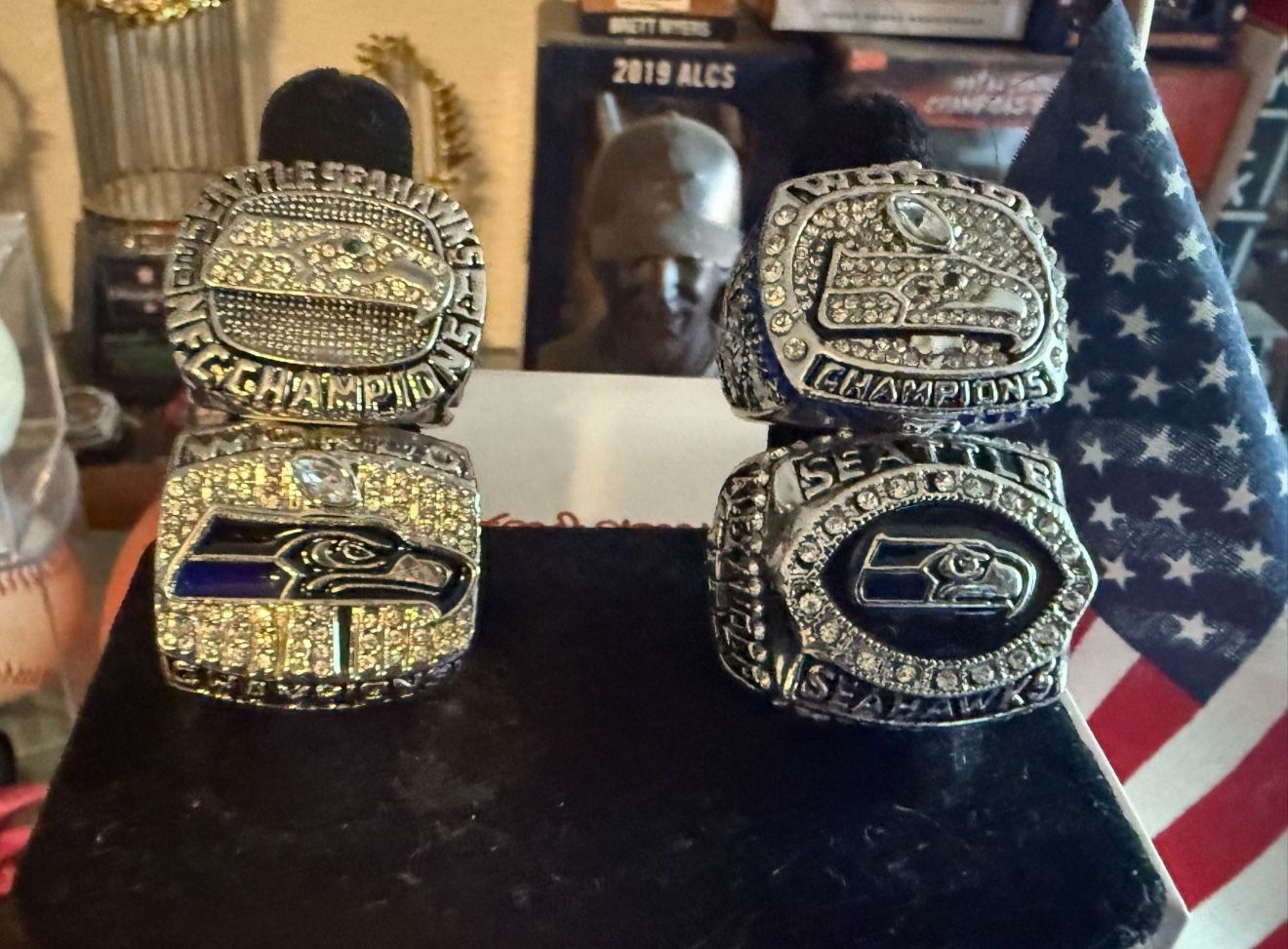 Seattle Seahawks Fan Rings Wilson
