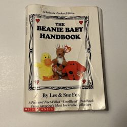 The Beanie Baby Handbook Scholastic Pocket Edition by Les & Sue Fox, Illustrated