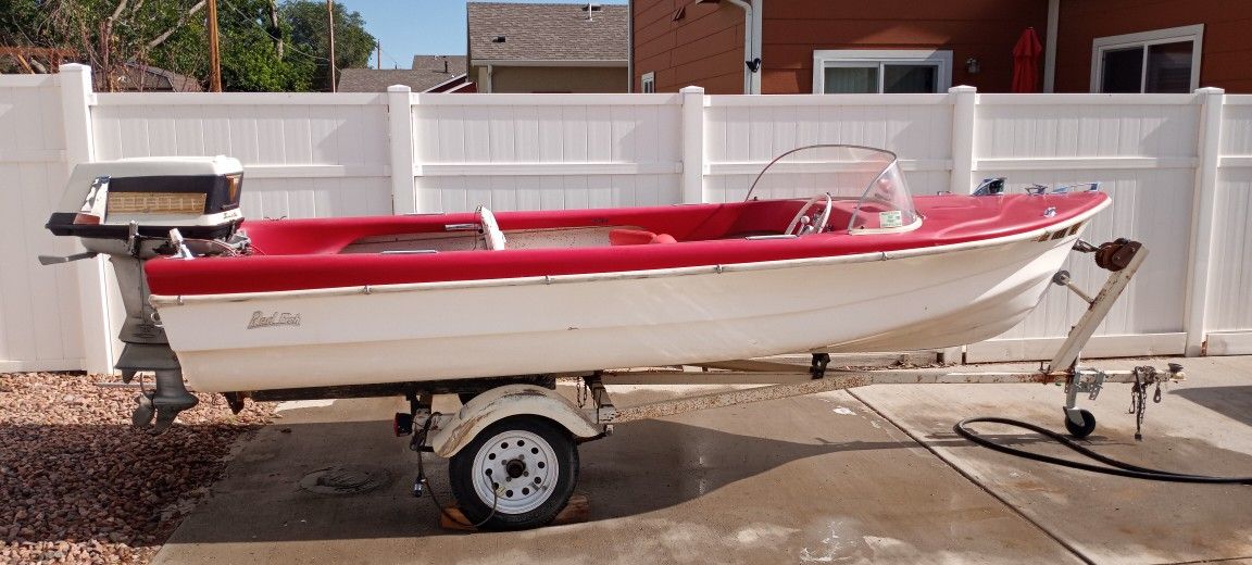 1958 Redfish 35 hp Evinrude Lark