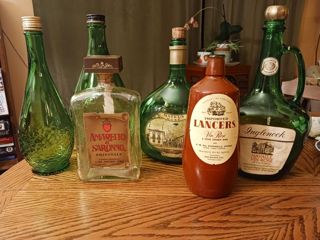 Vintage Classic Wine Bottles 