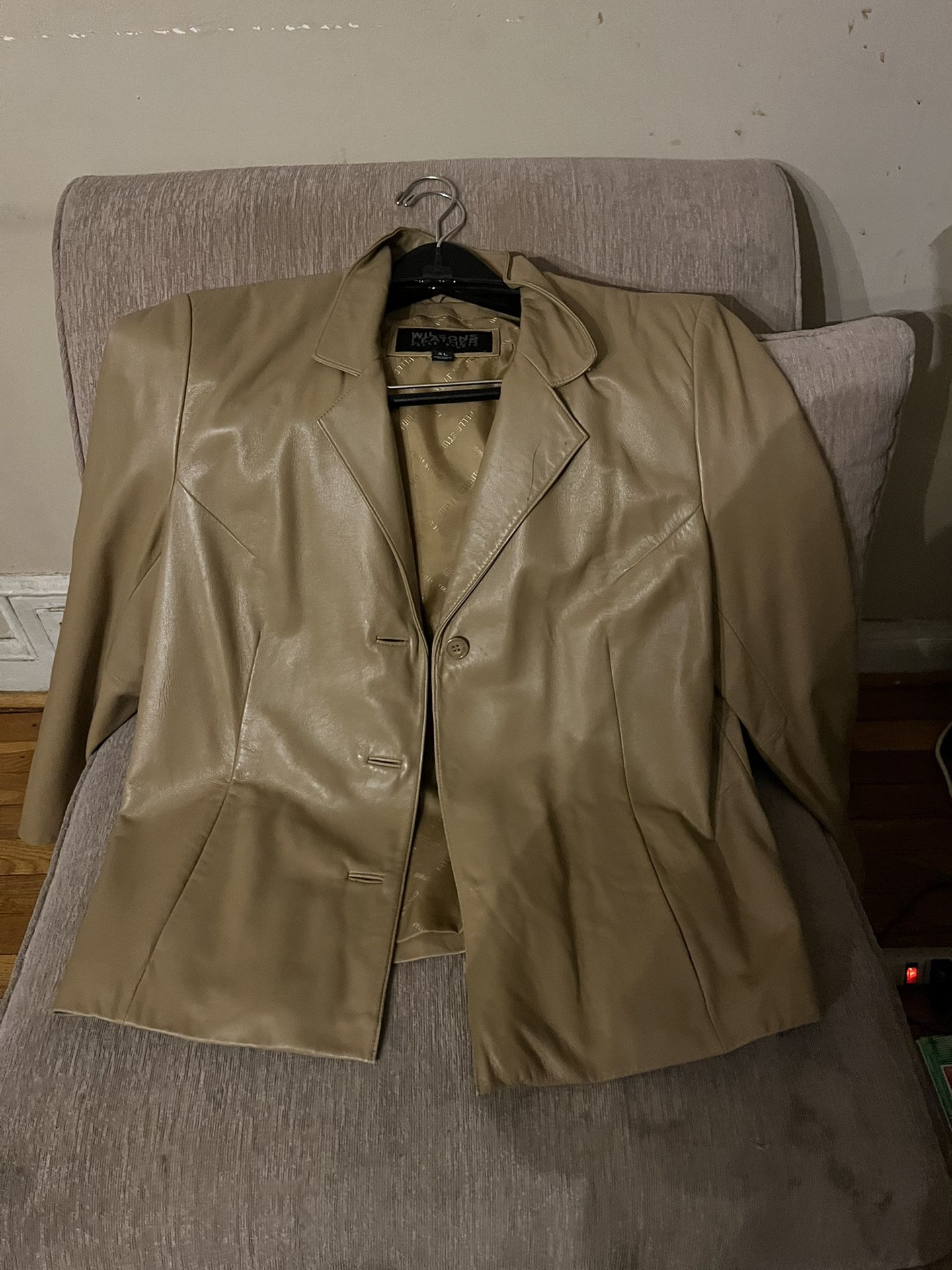 Wilson Leather Jacket (X-Large) Vintage