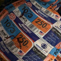 10/3 Romex Wire 250ft Electric Copper Wire (available,price Is Firm )